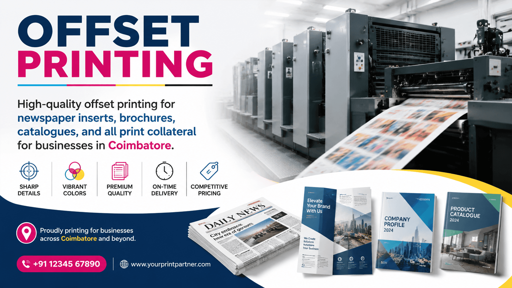 Offset Printing advertising service