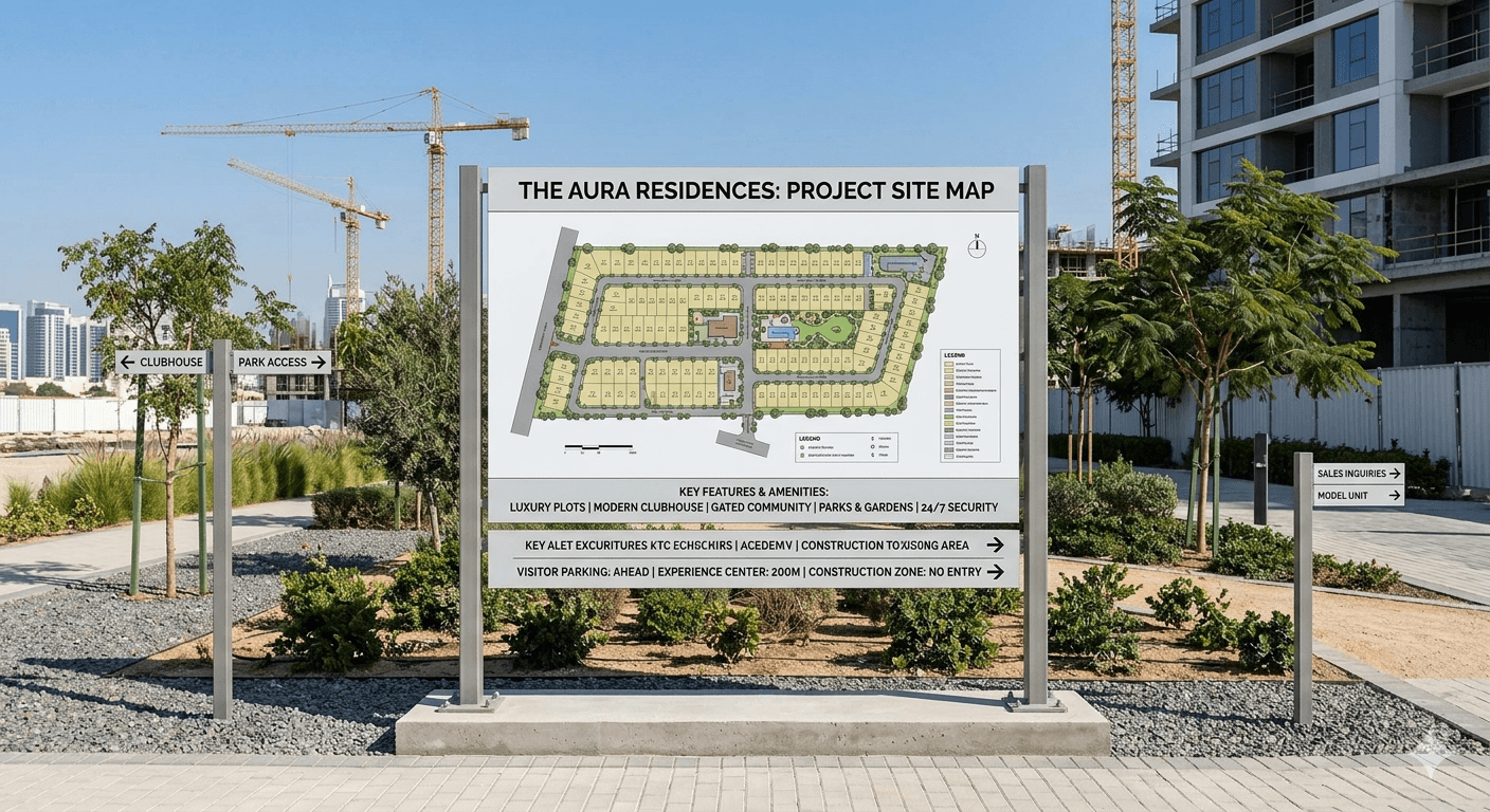 Site Map Board advertising service
