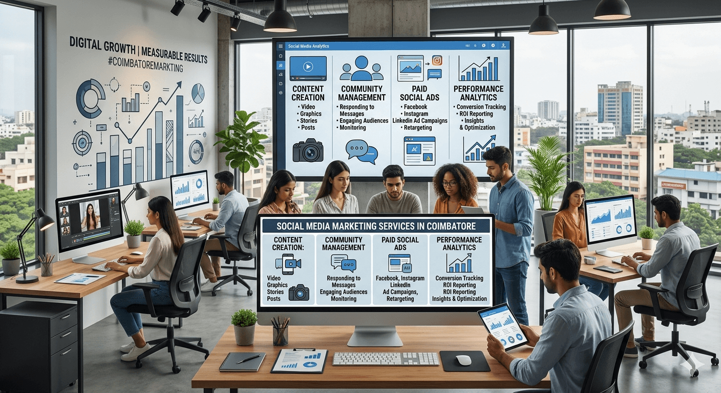 Social Media Marketing advertising service