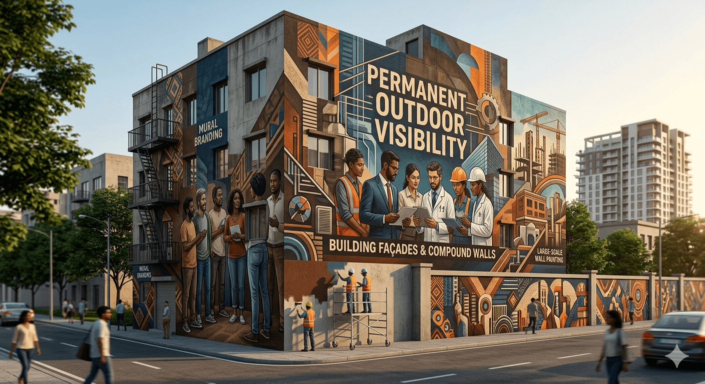 Wall Painting advertising service